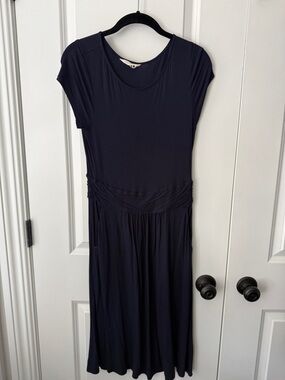 Boden Amelie jersey dress navy 6 regular